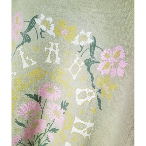 Billabong Ride In Sweatshirt Faded Green XL Keep Shining Graphic Oversized Crew - Picture 11 of 16